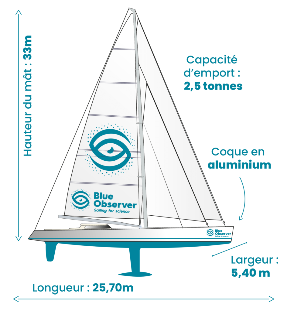 infographie données voilier Iris